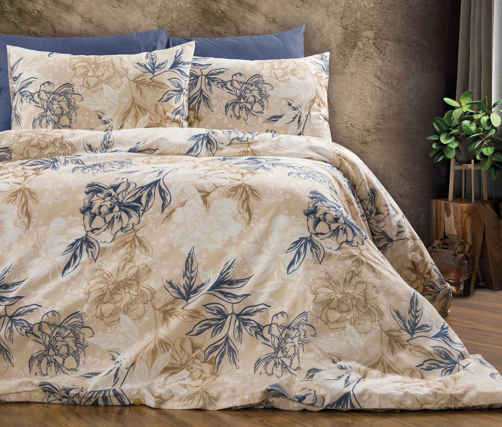 ÇİFT KİŞİLİK GÜL NEVRESİM TAKIMI